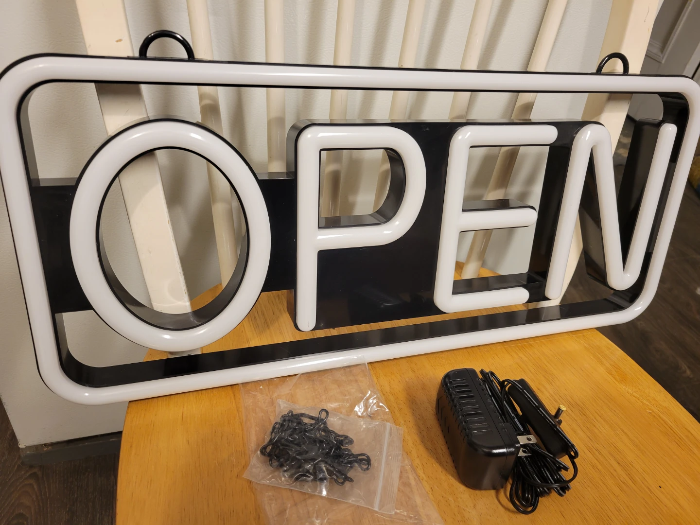 Led Open light Sign for Business, Bright Retro Animated scroll - photo 4