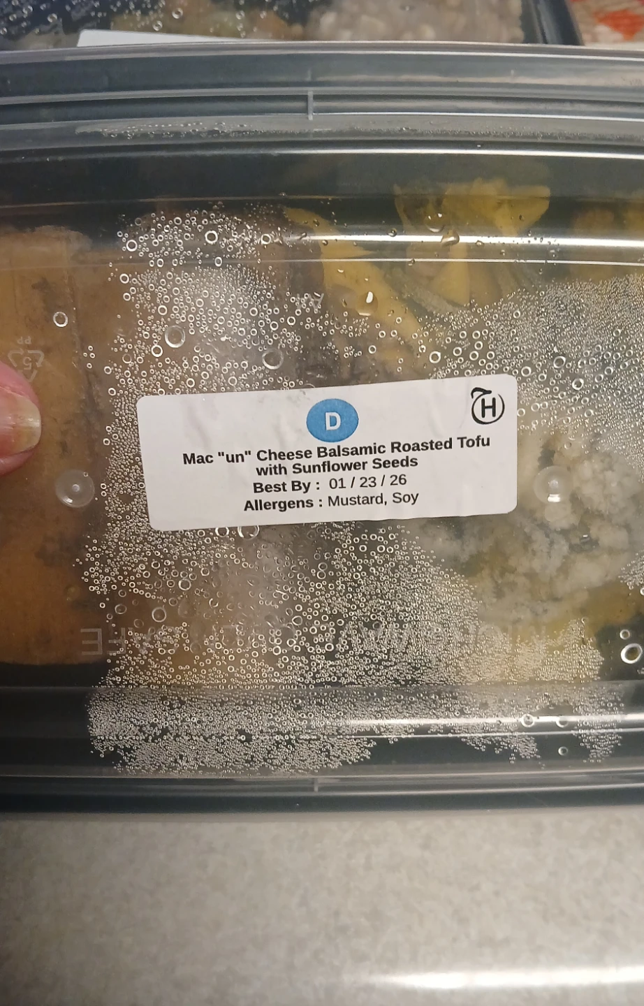 Set of assorted meal prep containers
