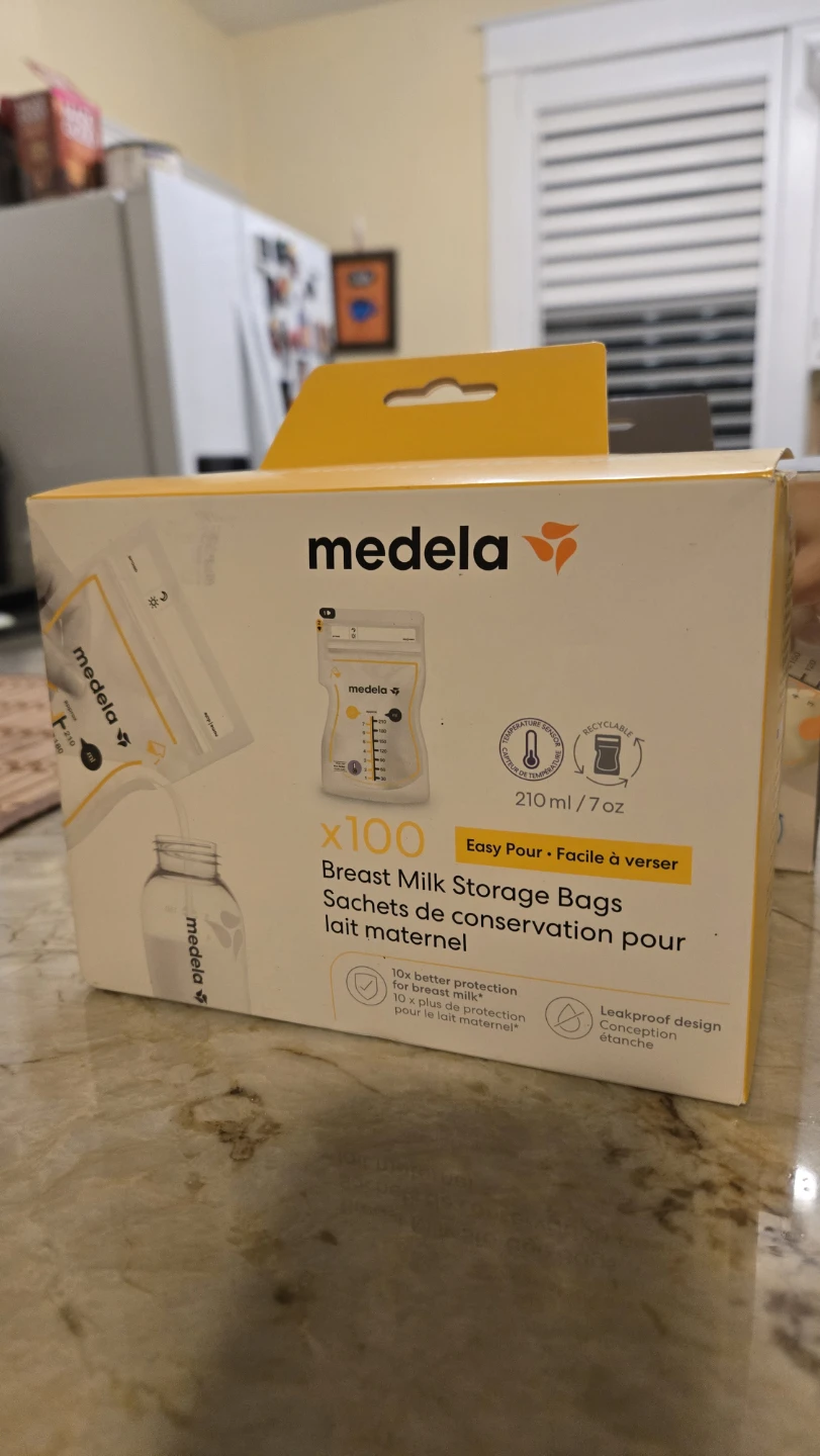 Medela Easy Pour Breast Milk Storage Bags - 100 Count - photo 3