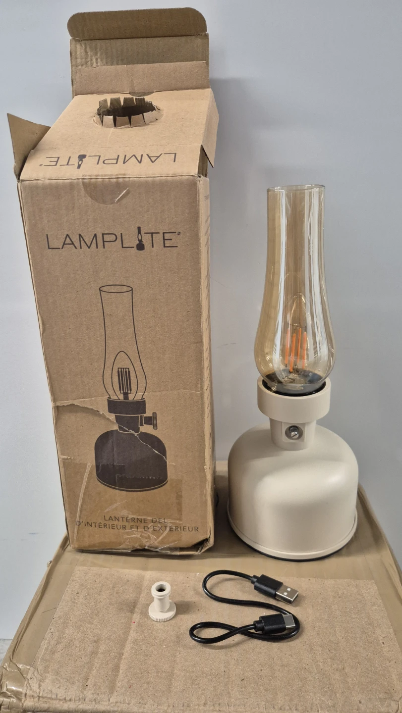Abbot Lamp LED Rechargeable and Dimmable Table Lamp 10.5-in - photo 2