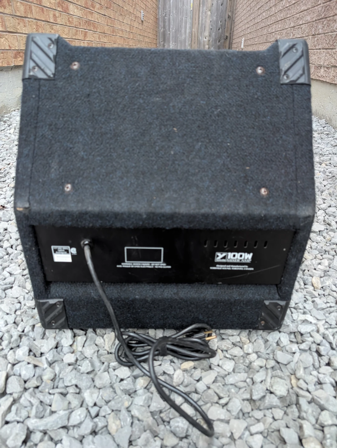 VGUC - Yorkville  Sounds 100W / 100KW Powered Wedge Monitor - photo 4