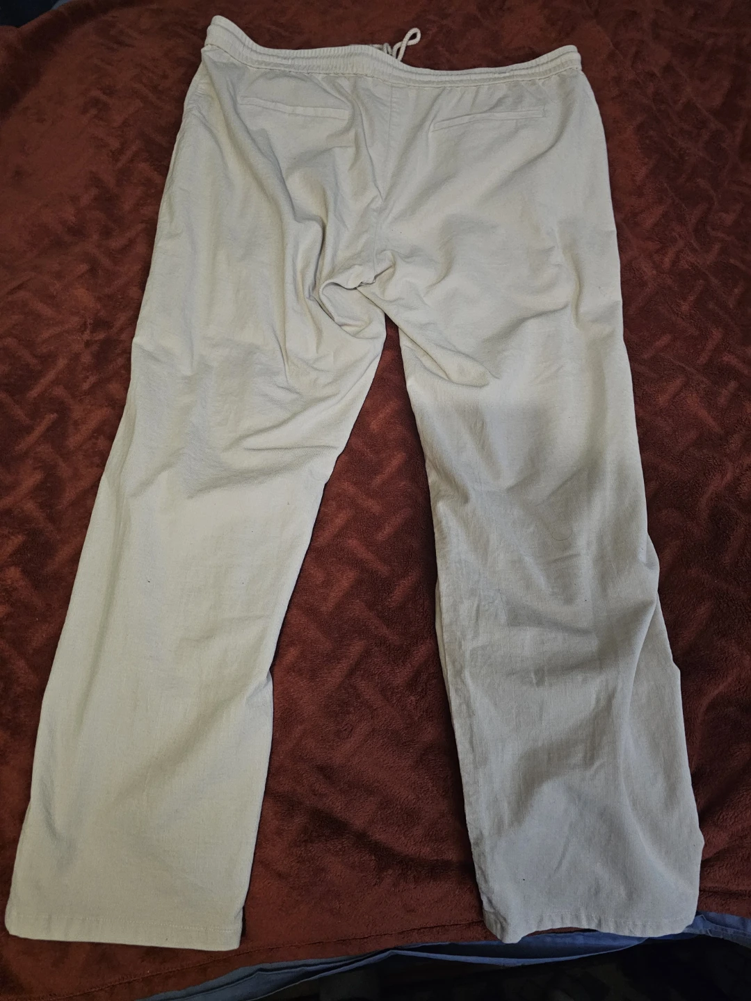 Olsen LISA Beige Drawstring Pants - photo 3