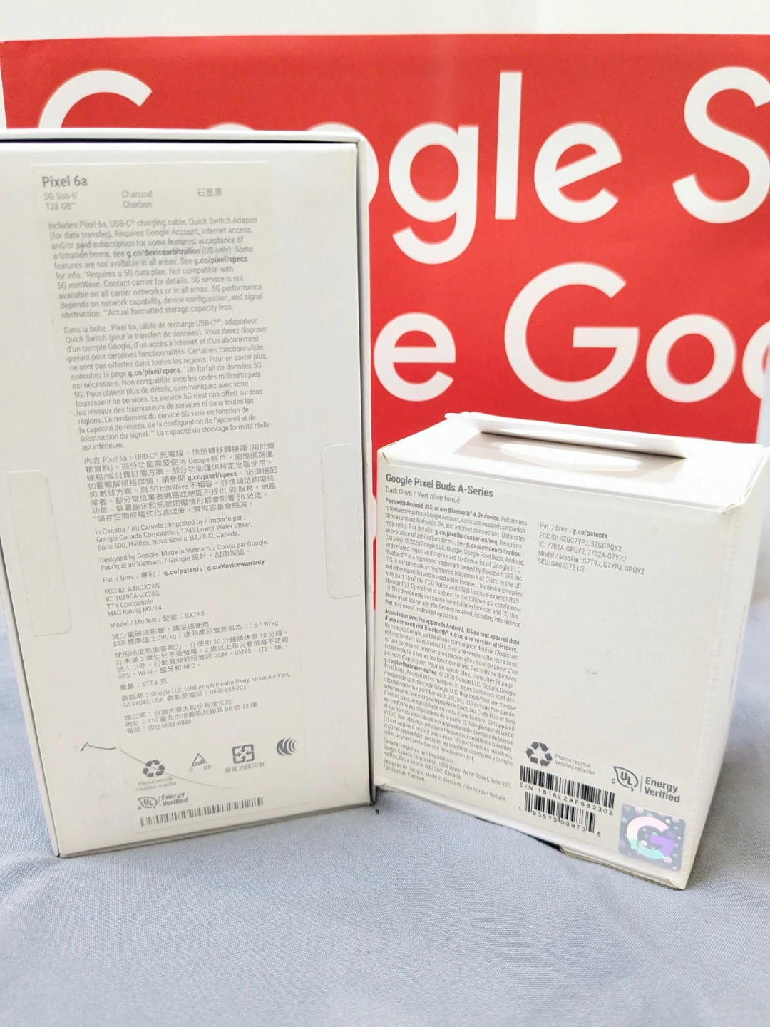 Google Pixel 6a UNLOCKED + Bluetooth Pixel Buds - photo 4