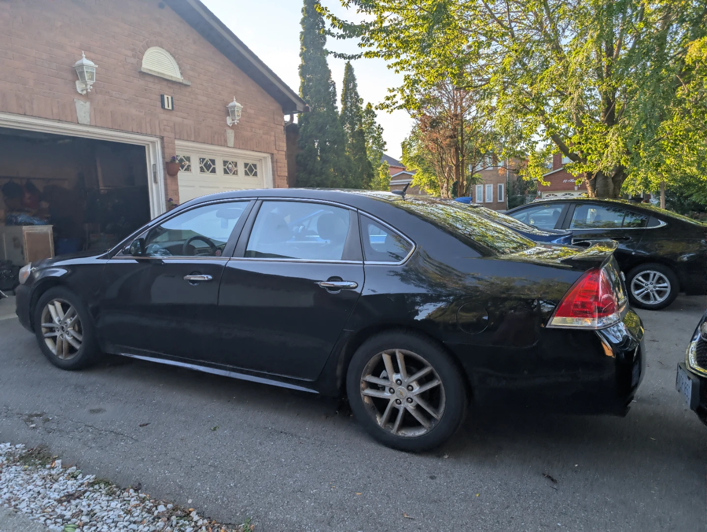 Black Chevrolet Impala Sedan