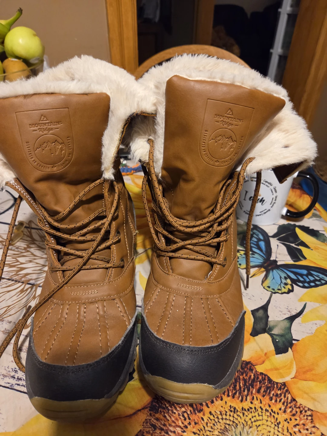 Mountain Ridge Brown Winter Boots