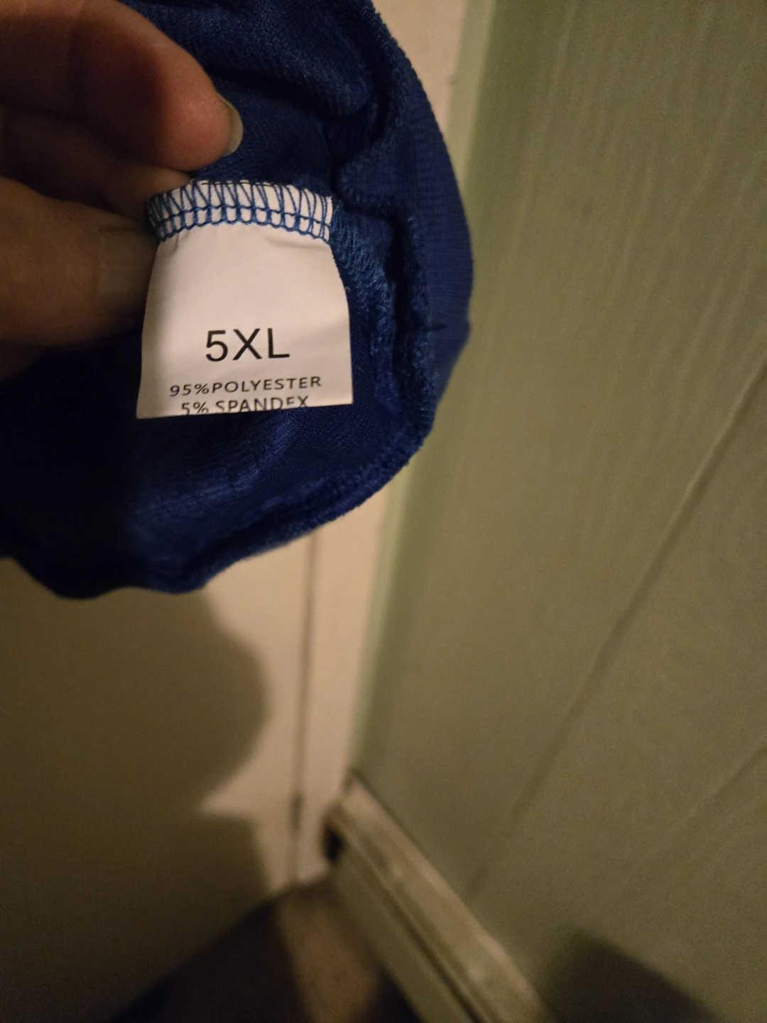 Blue Quarter-Zip Pullover 5XL - photo 2