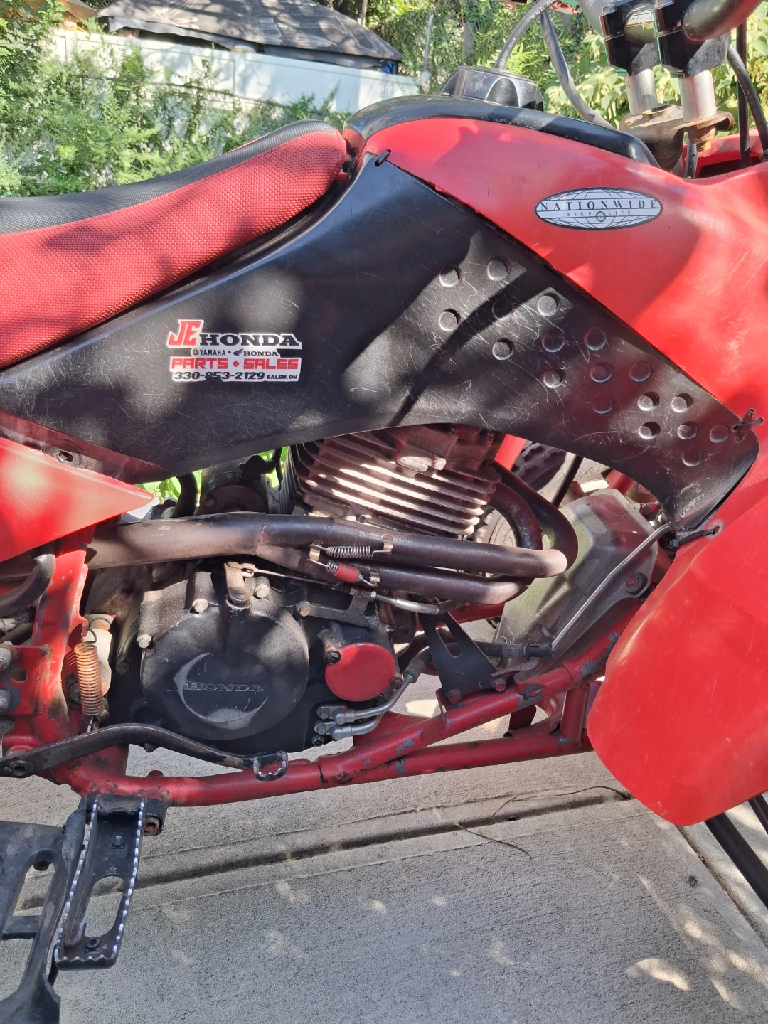 Red Honda ATV Four-Wheeler - photo 3