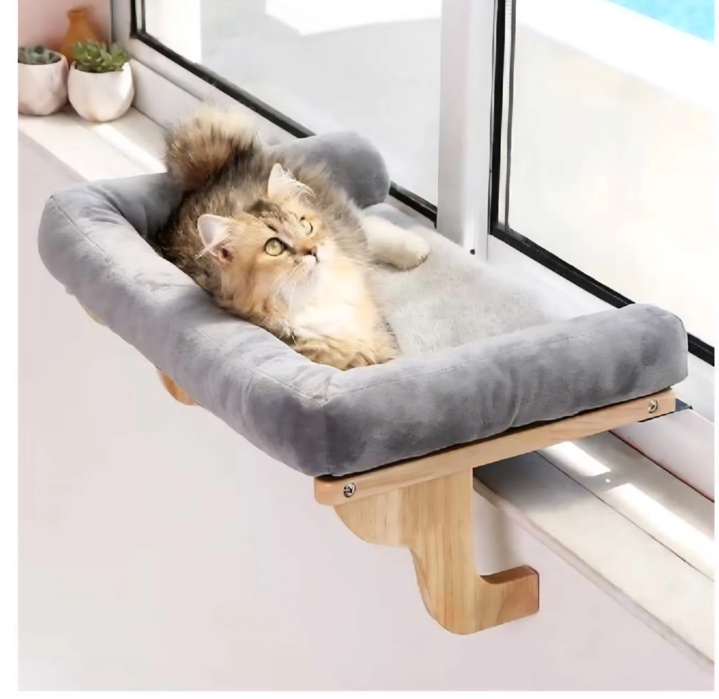 New Zakkart Window Sill Cat Perch