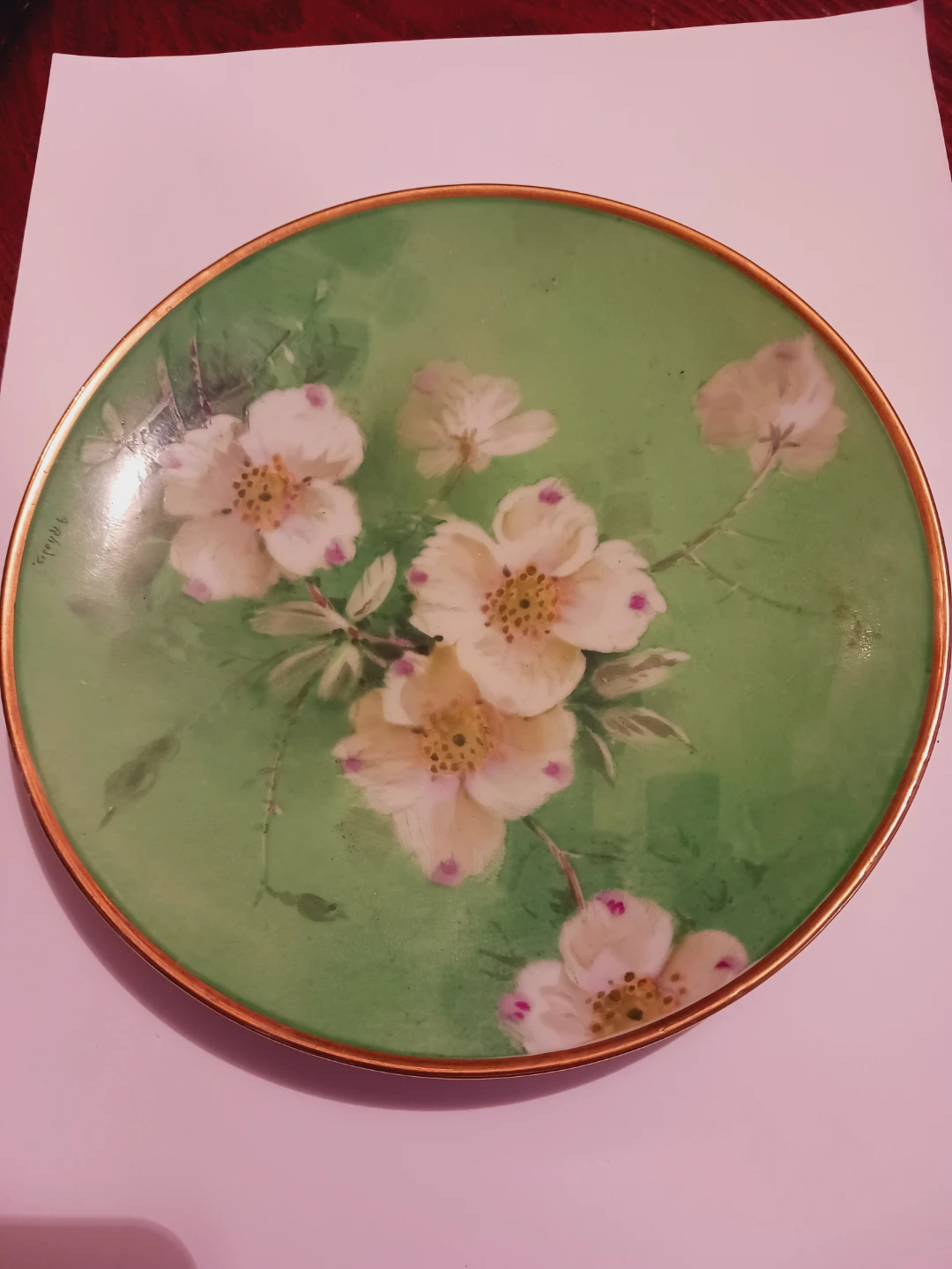Stouffer Fine China Floral Decorative Plate