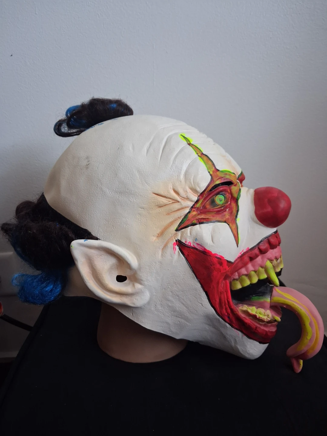Creepy Clown Latex Mask - photo 4