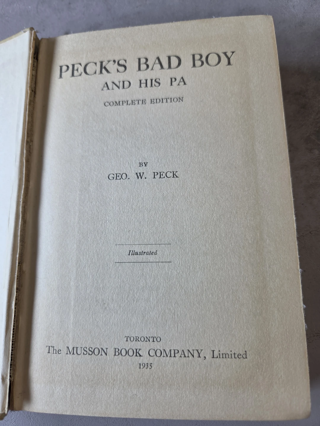 Peck's Bad Boy and His Pa - 1935 Edition - photo 2