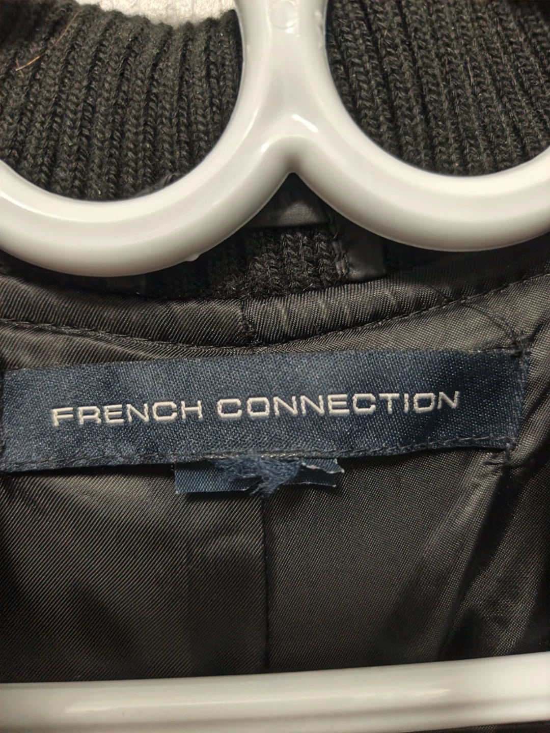 French Connection Quilted Black Jacket - photo 3