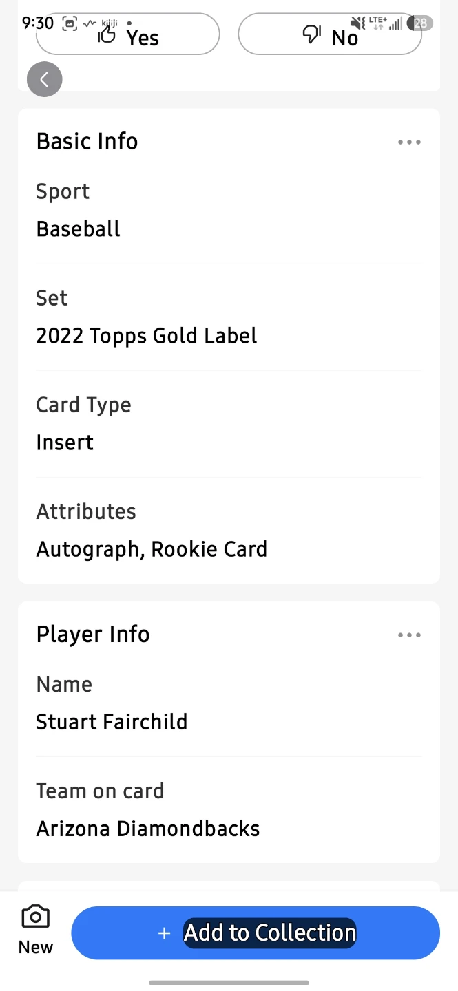 2022 Topps Gold Label Stuart Fairchild Framed Auto RC - photo 5