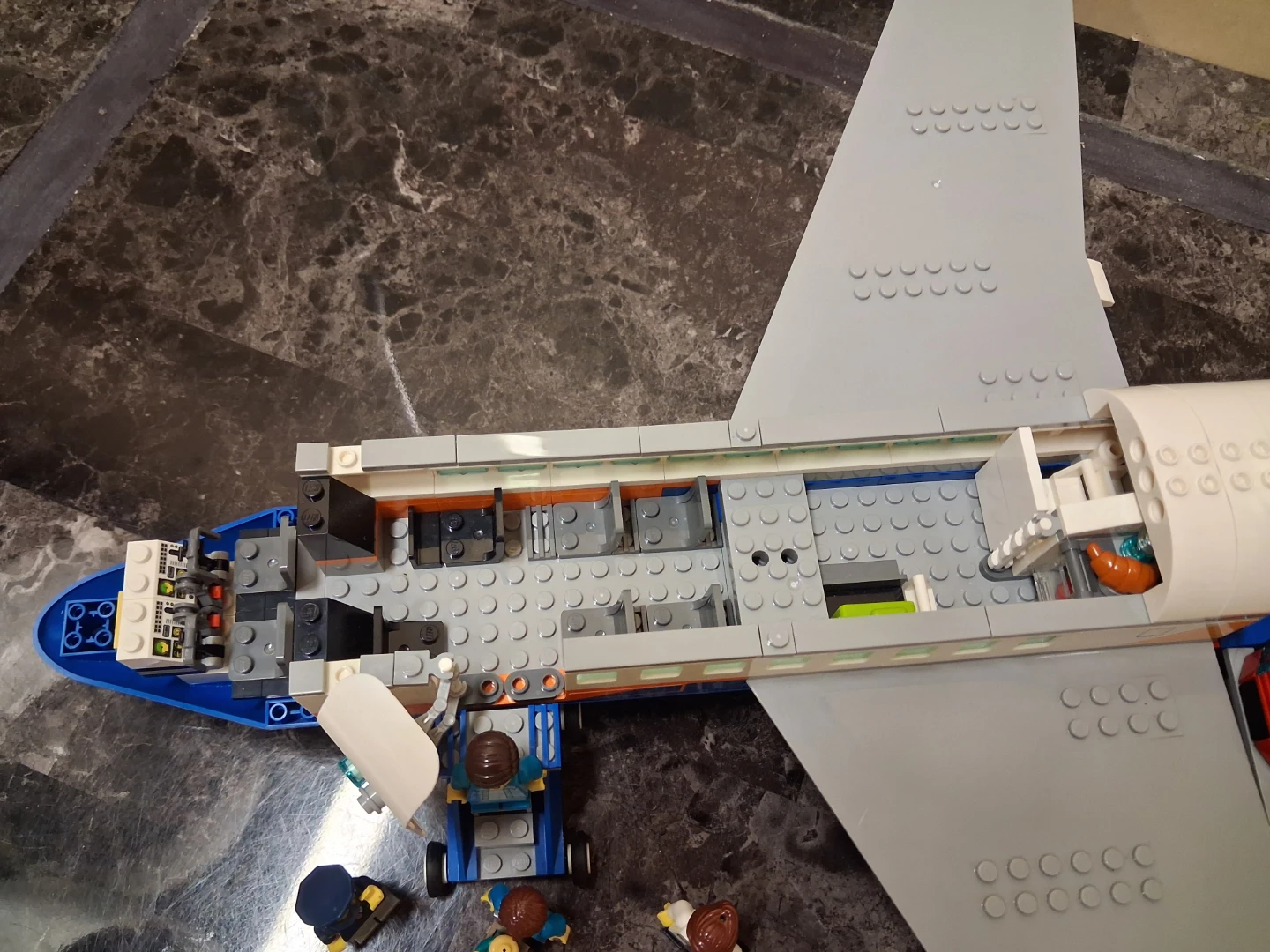 FINISHED LEGO SET 60262 Passenger Airplane - photo 3