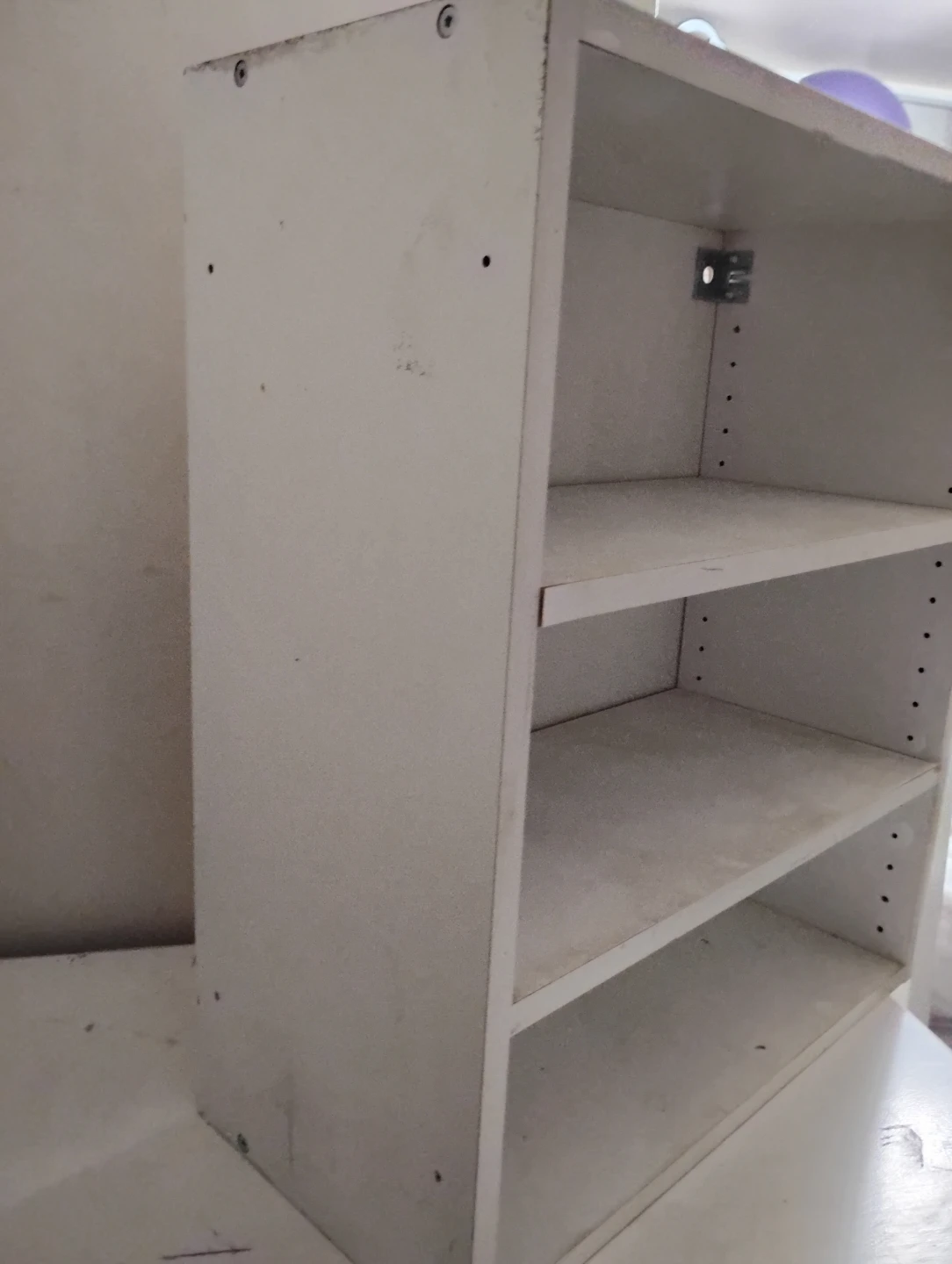 White 3-Tier Wall-Mounted Shelf - photo 2