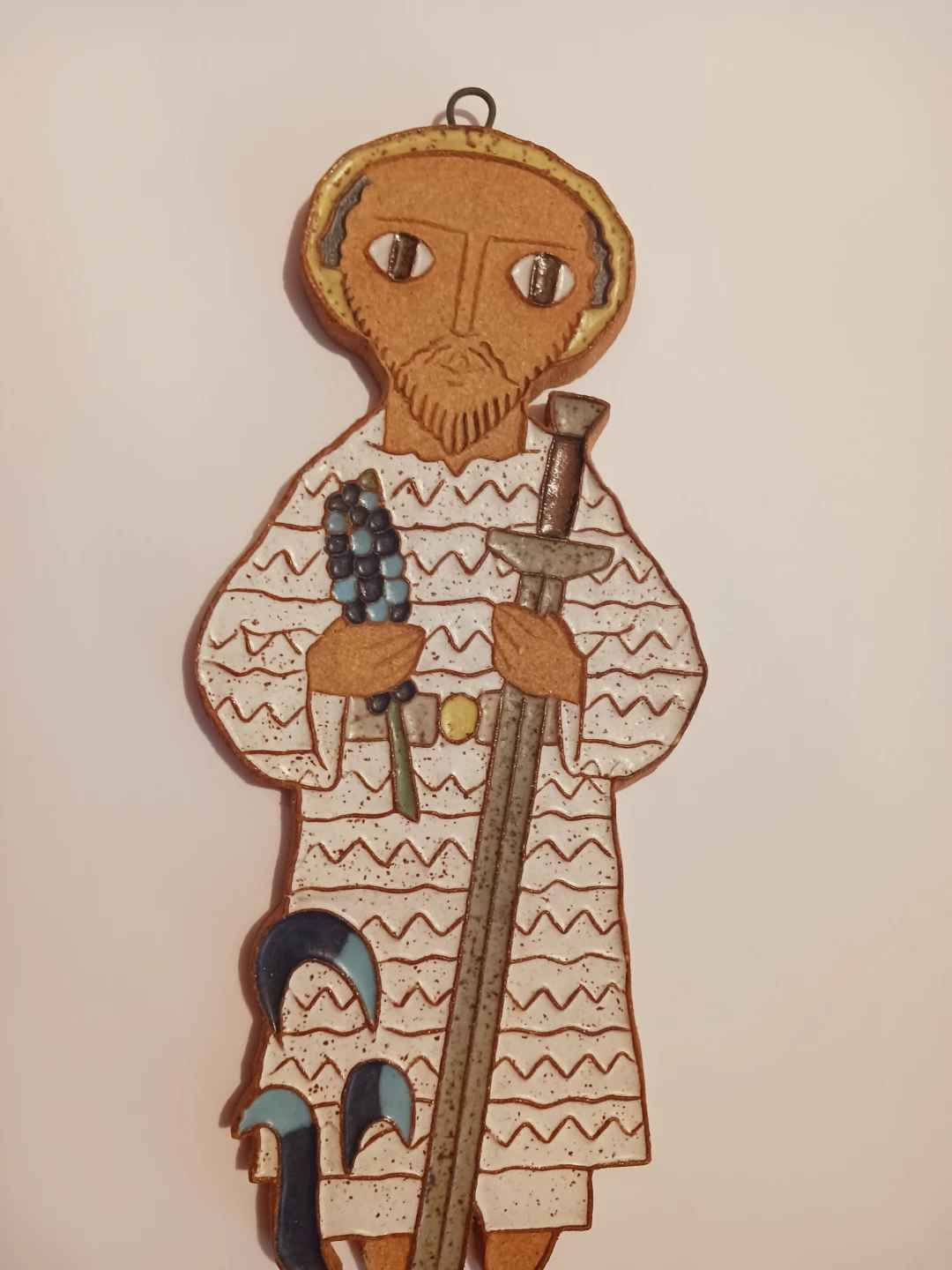 Beautiful Wall Hanging Depicting Saint Paul, Apostle - photo 2