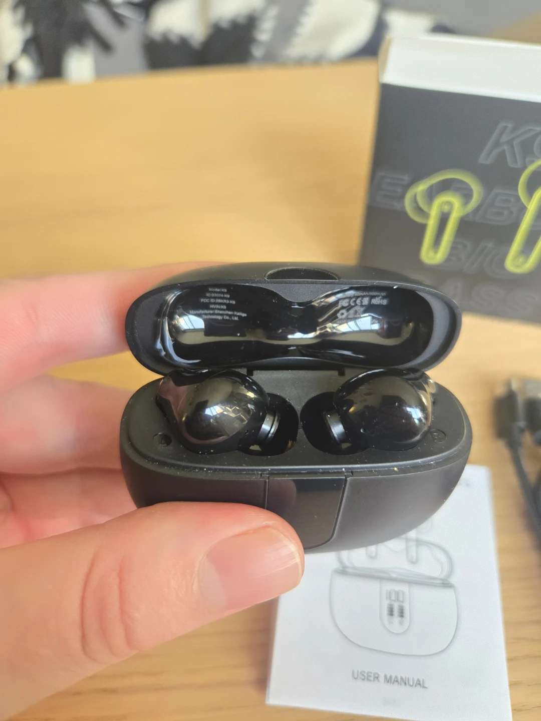 K9 Wireless Bluetooth Ear Buds - photo 2
