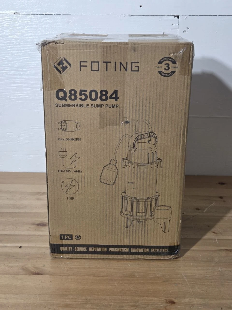 Foting Q85084 1HP Submersible Sump Pump - photo 5