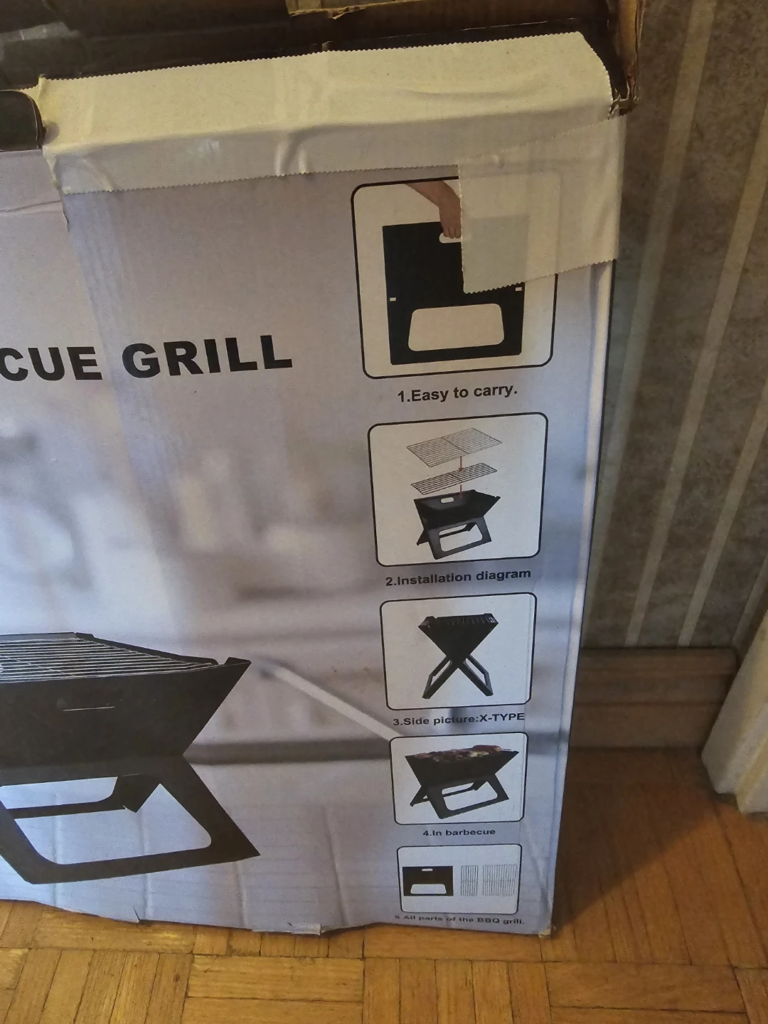 X-Type Portable Barbecue Grill new - photo 3