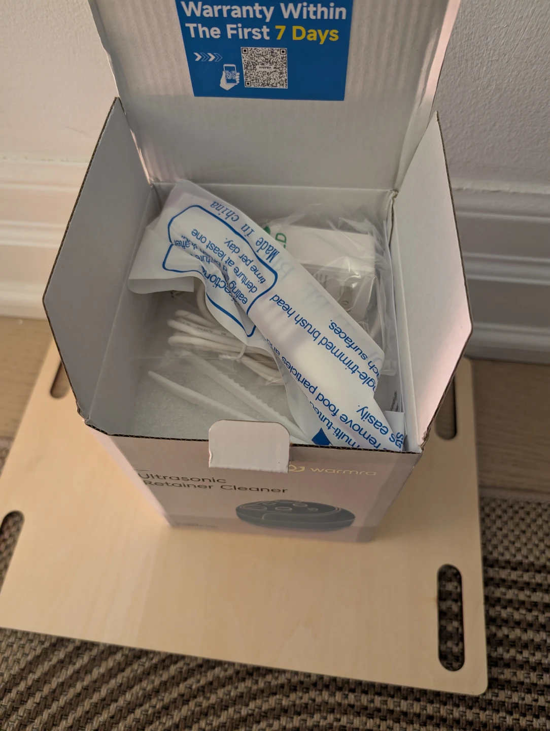 Ultrasonic UV toothbrush/retainer/ring cleaner - photo 2