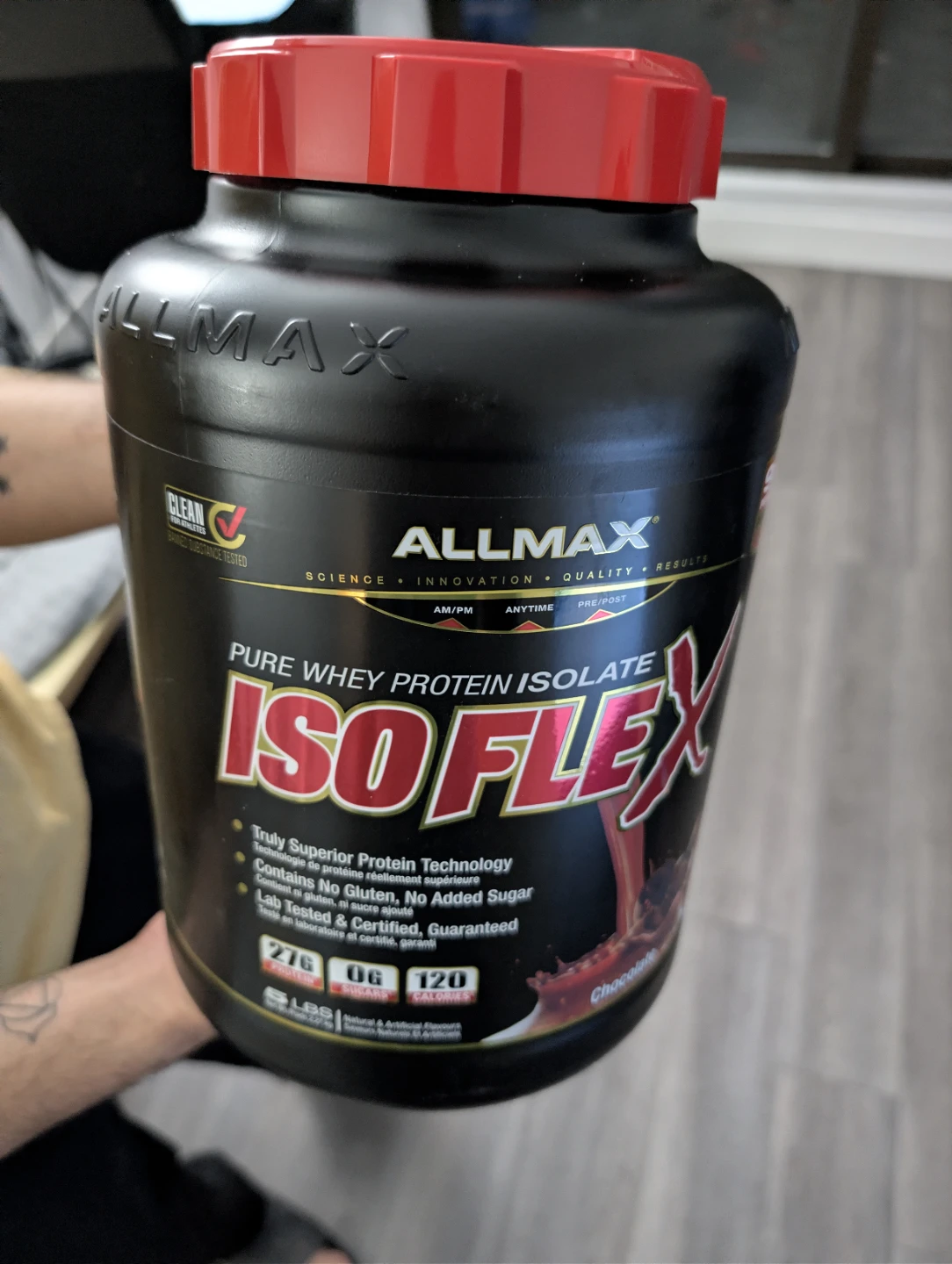 New - Allmax Isoflex Chocolate Whey Isolate 5lbs