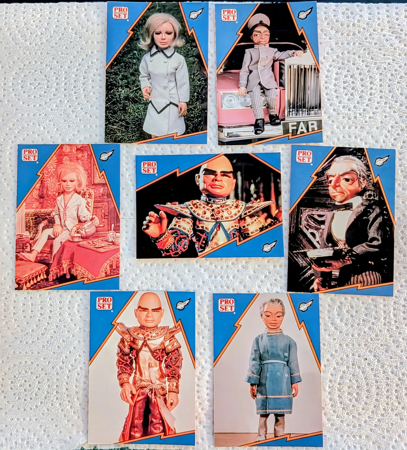 Pro Set Thunderbirds Trading Card Collection - 100 Cards 🏈 - photo 2