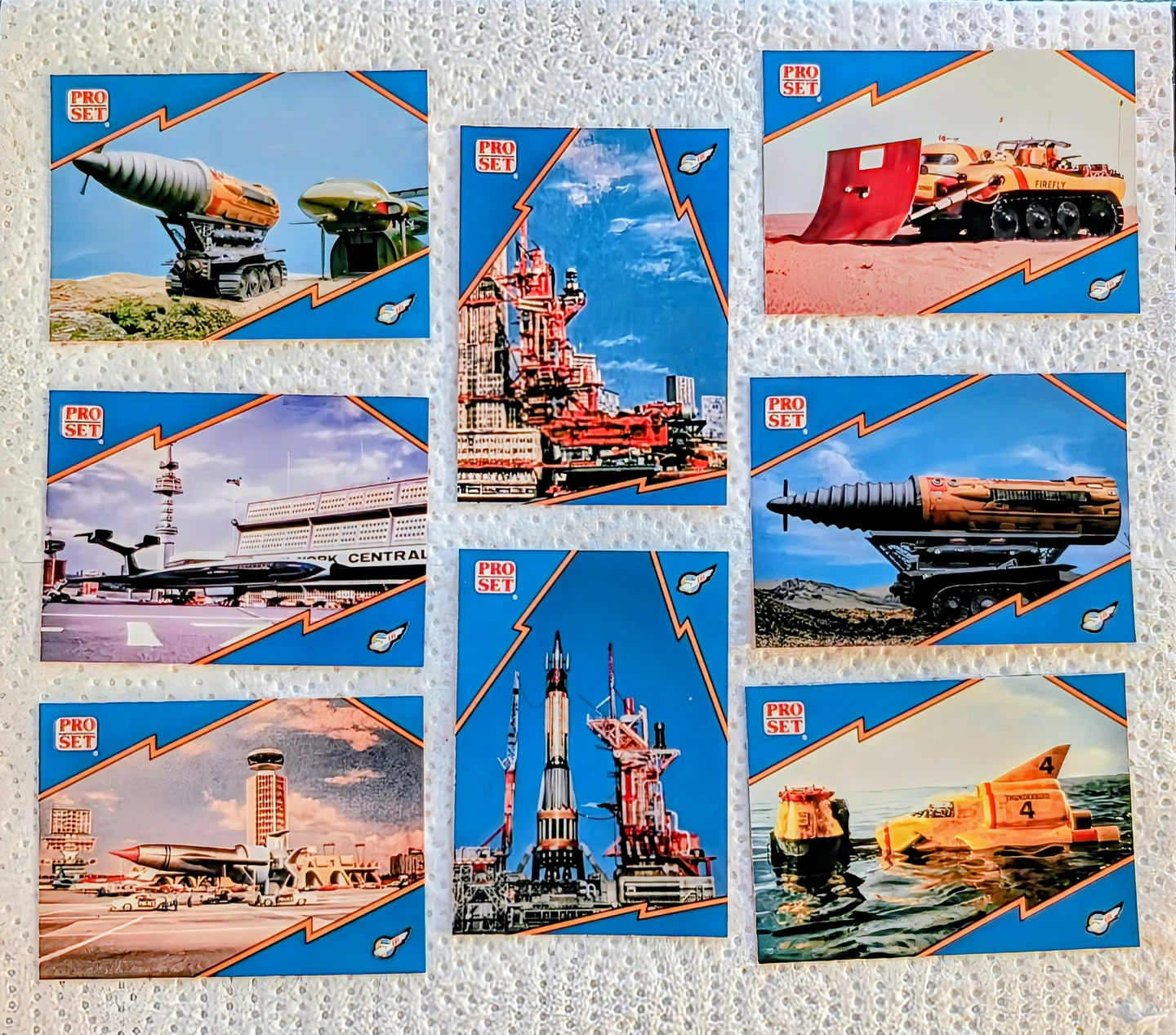 Pro Set Thunderbirds Trading Card Collection - 100 Cards 🏈 - photo 4