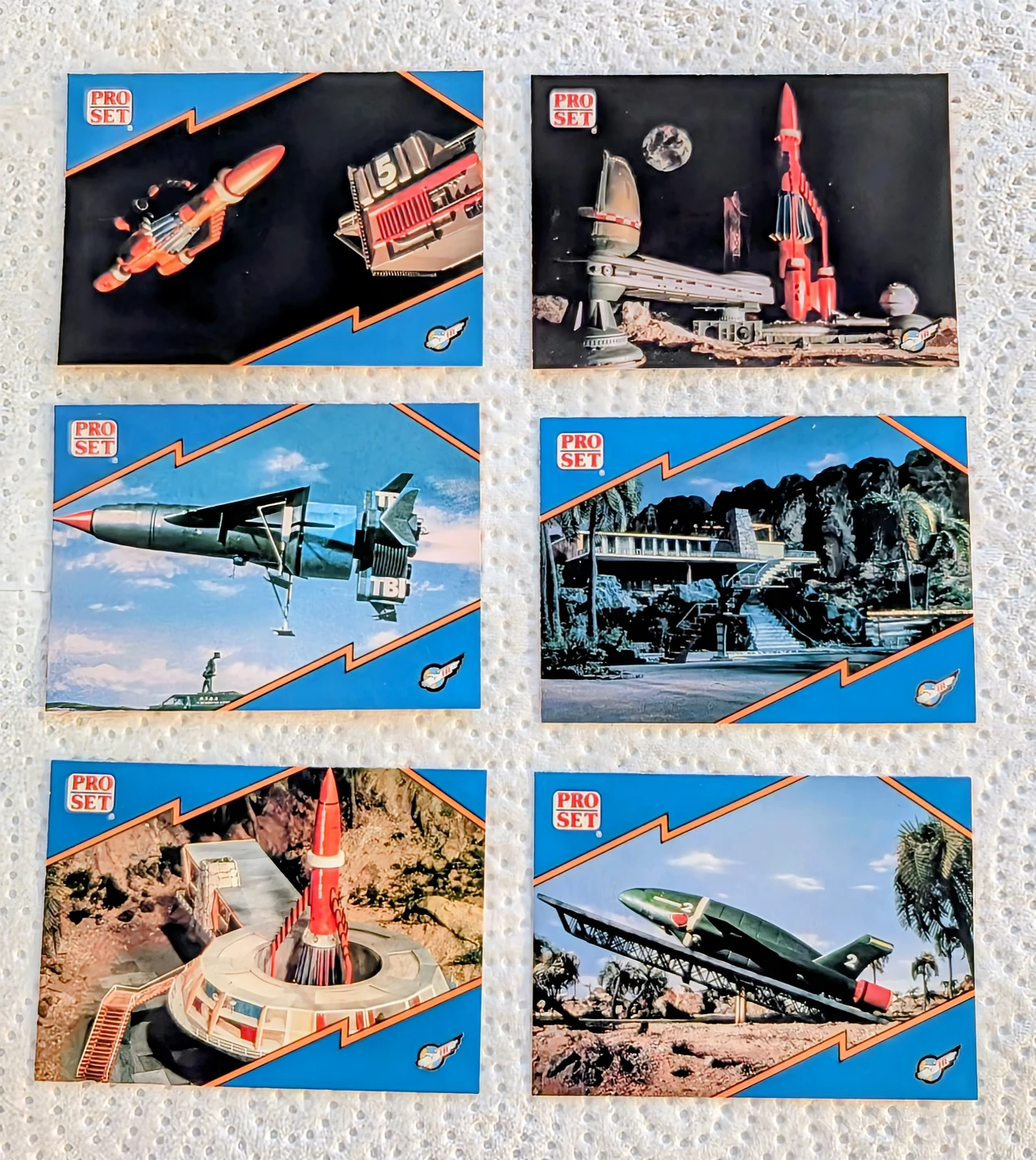 Pro Set Thunderbirds Trading Card Collection - 100 Cards 🏈 - photo 5