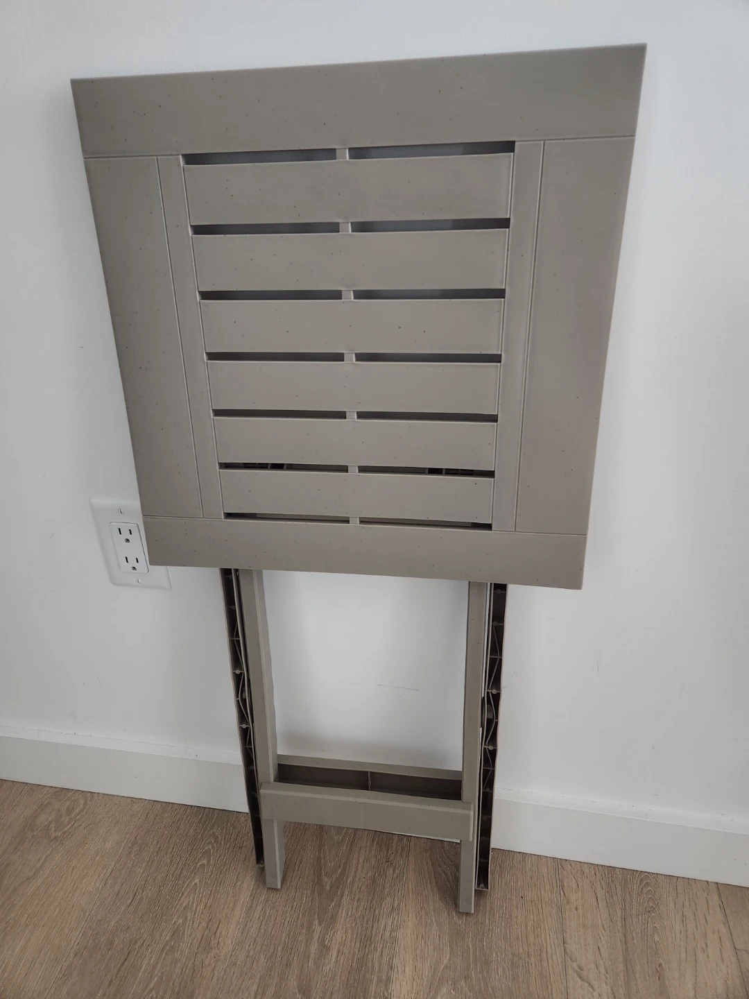 BRAND NEW Grey folding side table - photo 2