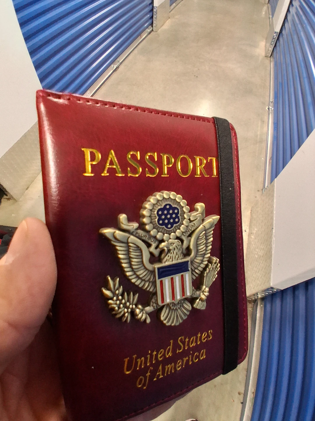 Red United States Passport Cover/Wallet - photo 3