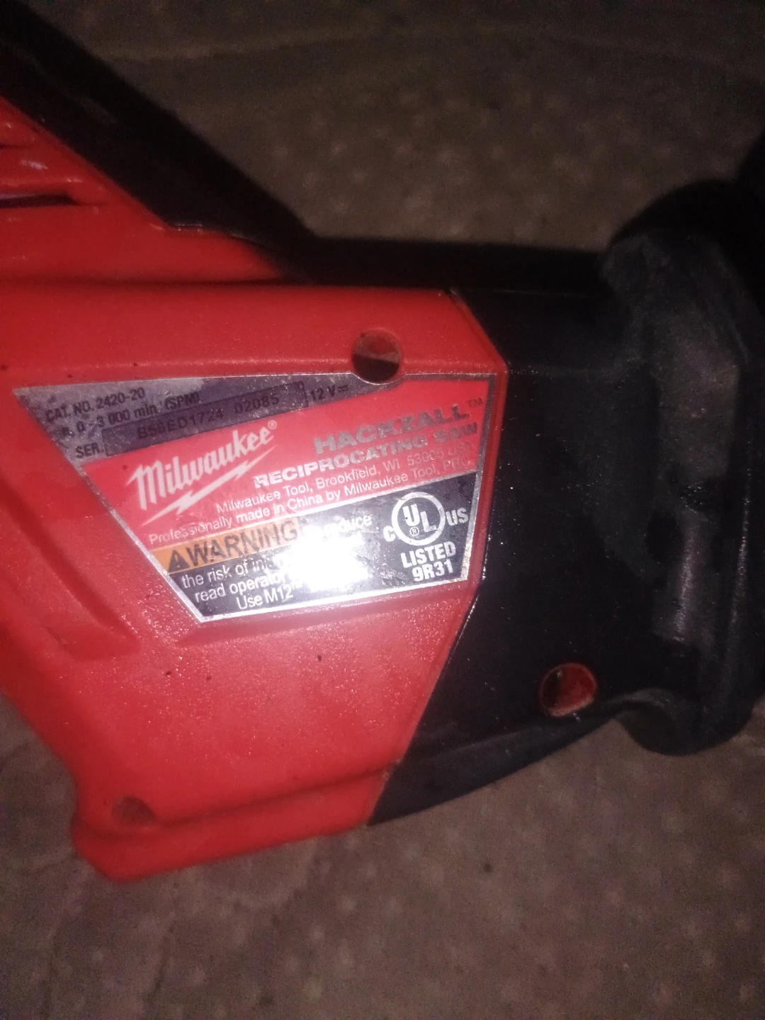 Milwaukee M12 Hackzall Reciprocating Saw - photo 2