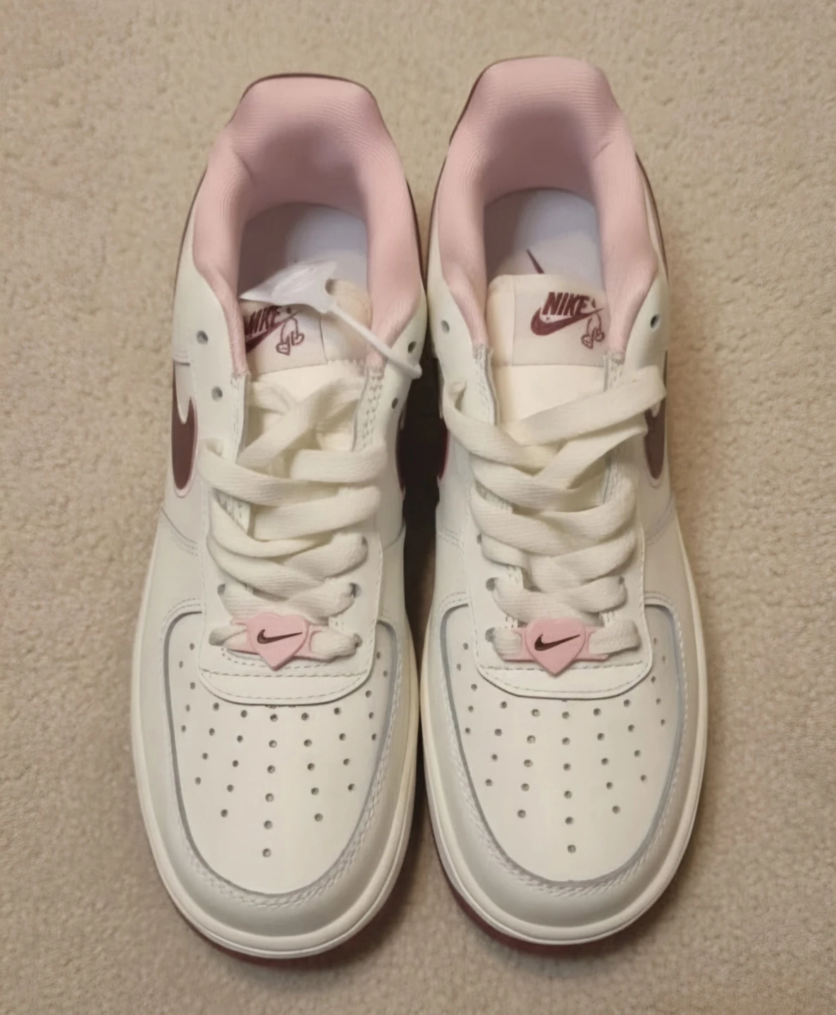 Nike Air Force 1 Valentine's Day Edition Sneakers - photo 2