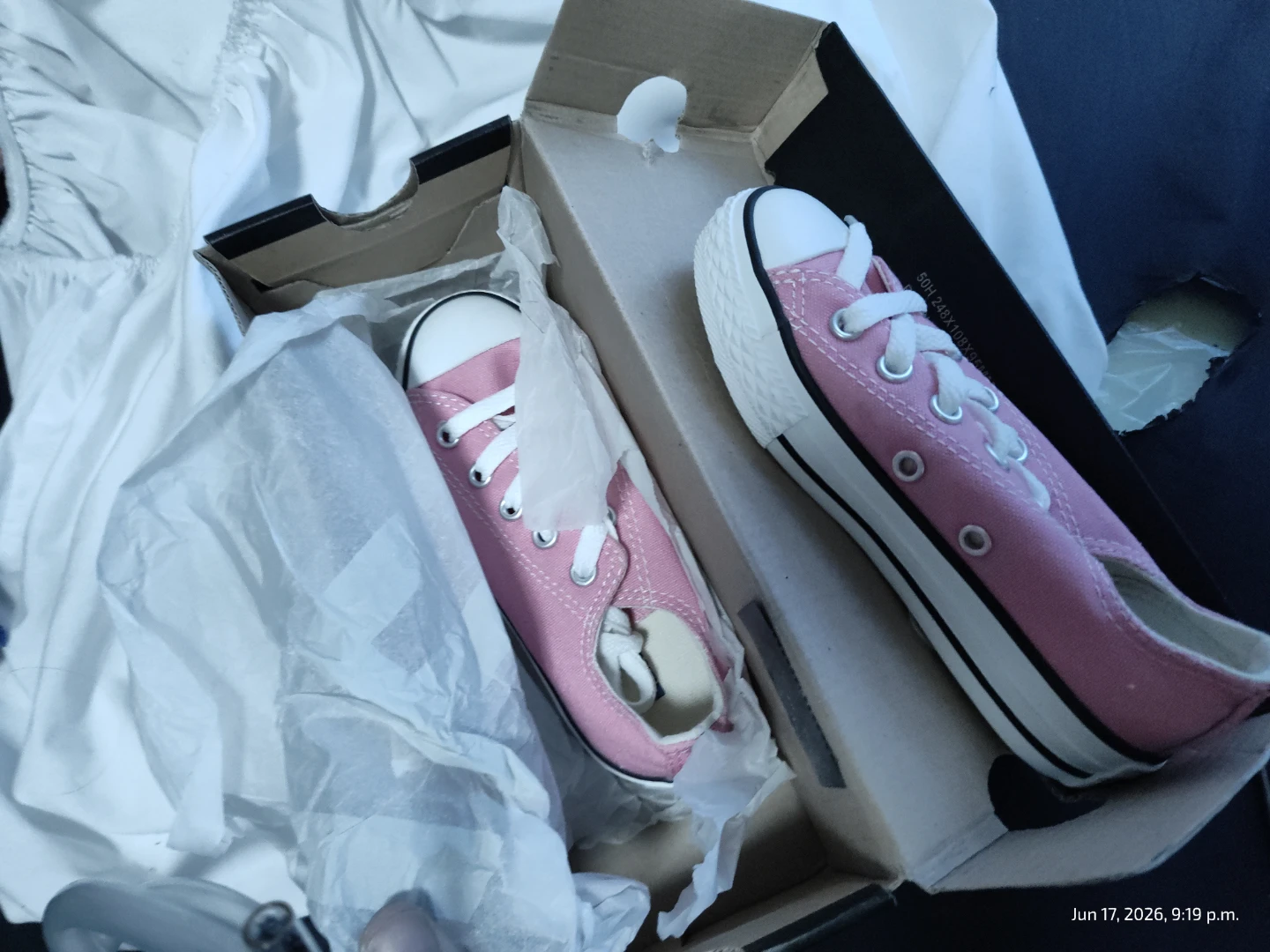Kids Converse All Star Low Top Sneakers Pink - photo 2