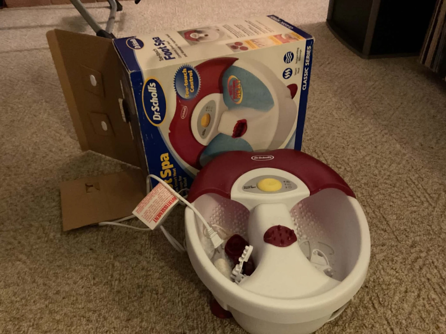 Dr. Scholl's Toe-Touch Foot Spa