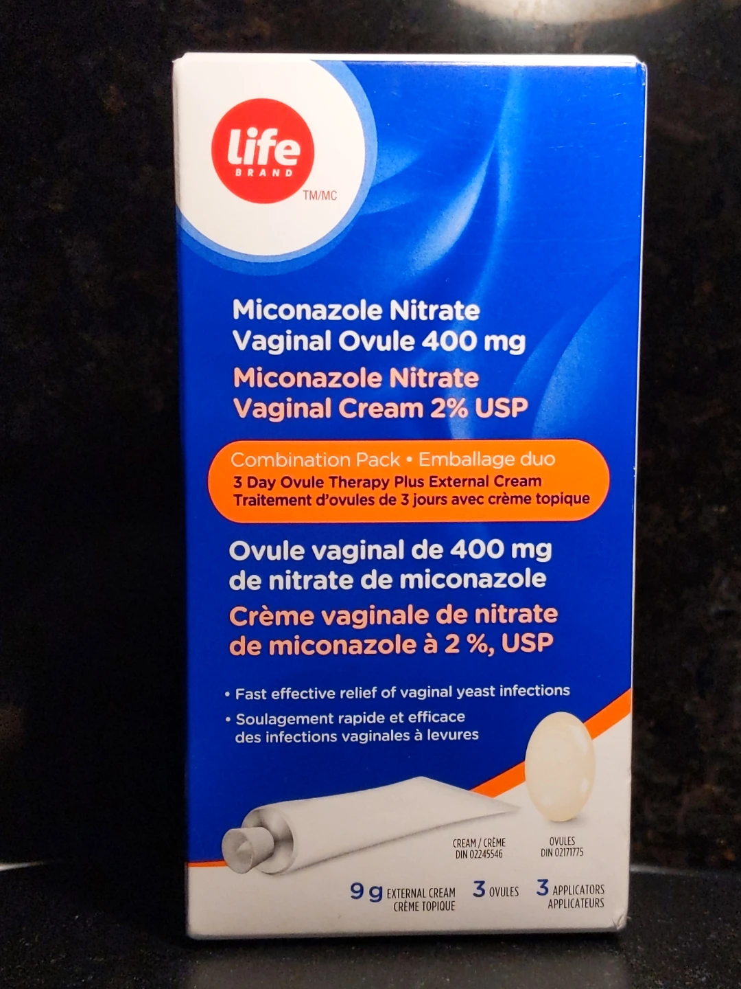 NEW (reg. $25 w tax)  3-Day Yeast Infection Treatment Pack
