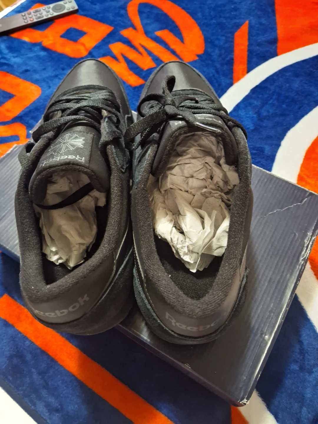 Reebok Classic Nylon Men's Sneakers Black Size 14 - photo 4