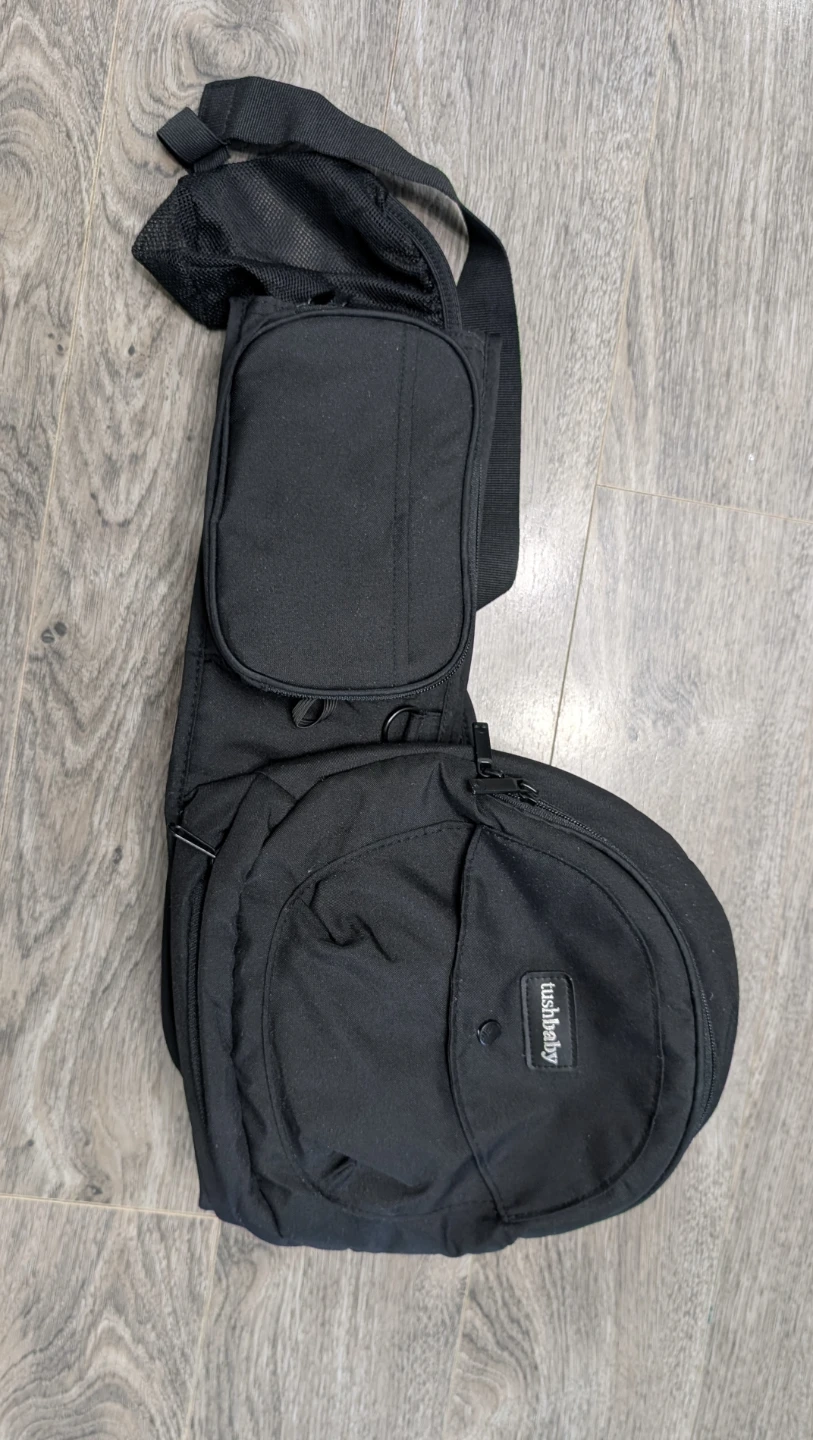 Tushbaby Black Sling Carrier Bag - photo 3