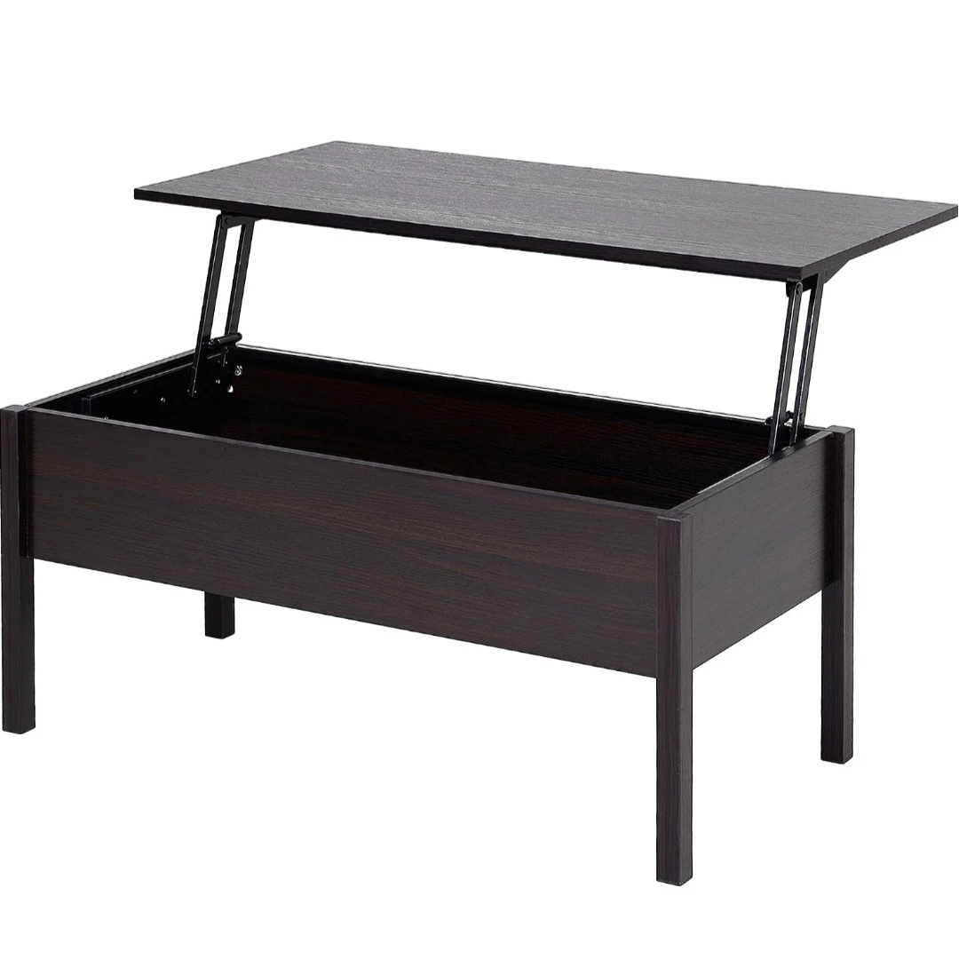 Lift-Top Coffee Table with Hidden Storage – Excellent Condition - photo 3