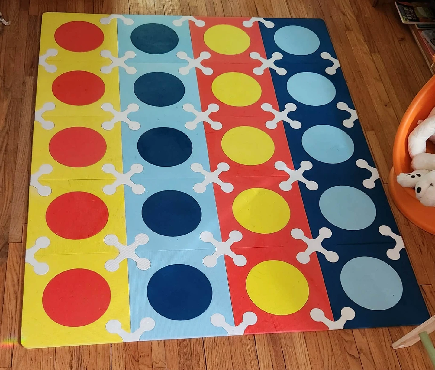 Skip hop play spot Foam Floor Mat  14 inch x 14 inch tiles