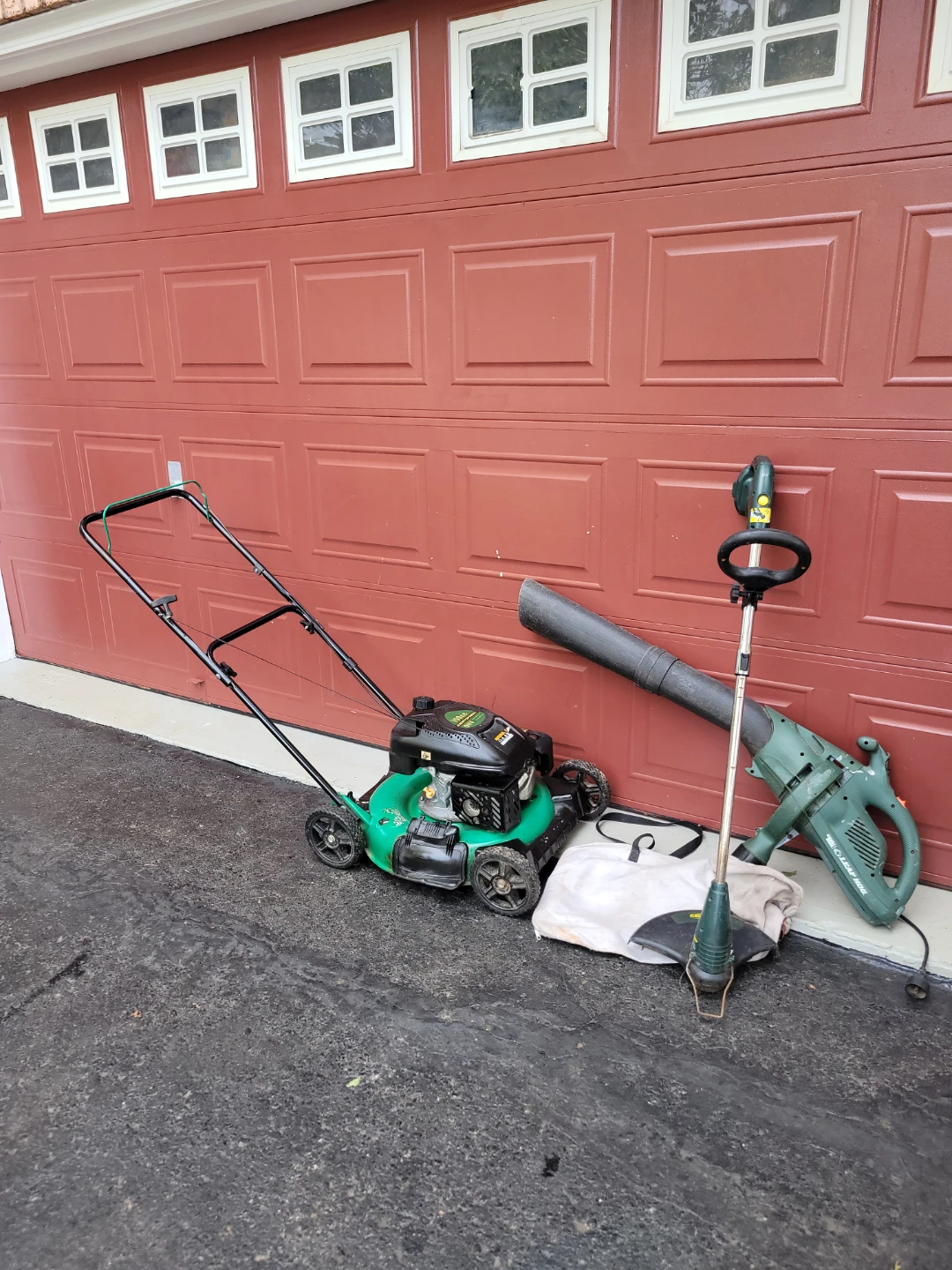 Lawn Mower, Electric Leaf Blower, 18V Trimmer - photo 2