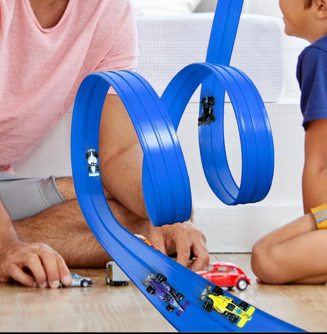 Mozoalata Flexible Race Car Track - 15 Feet