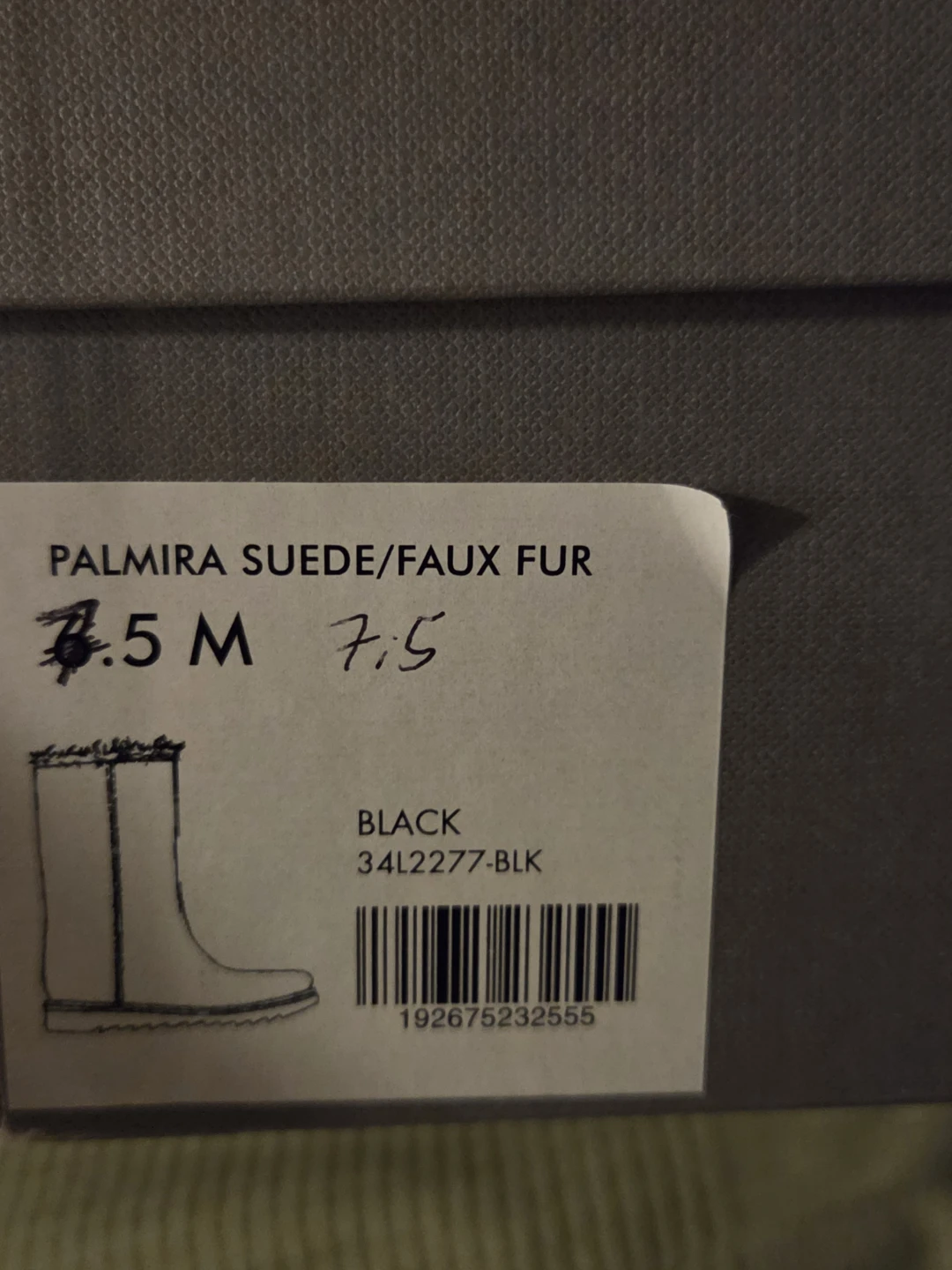 Aquatalia Palmira Suede Faux Fur Boots - Black Size 7.5M