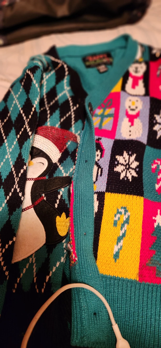 Happy Holidays Christmas Cardigan - photo 2