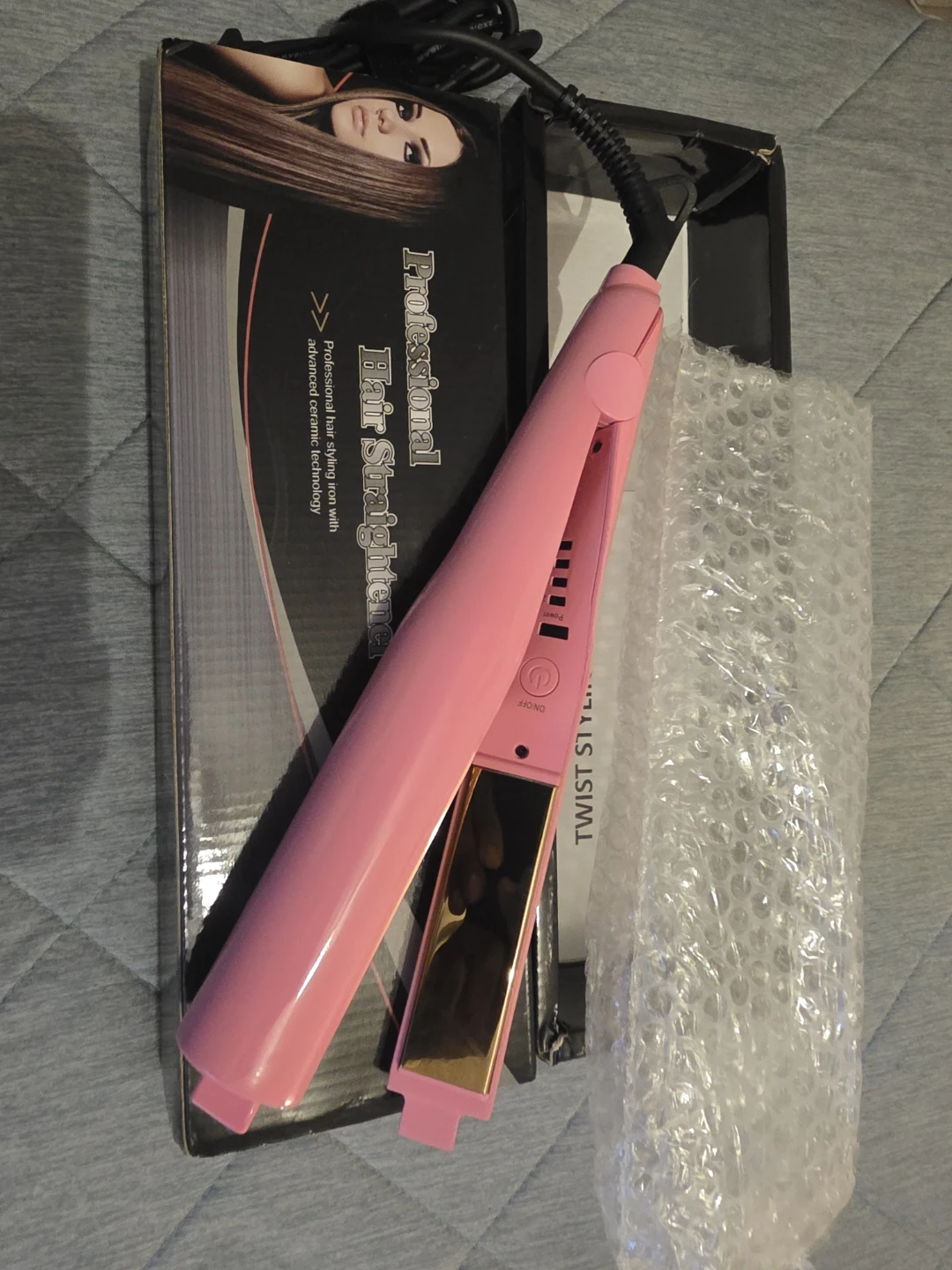 Professional Pink Hair Straightener - photo 3