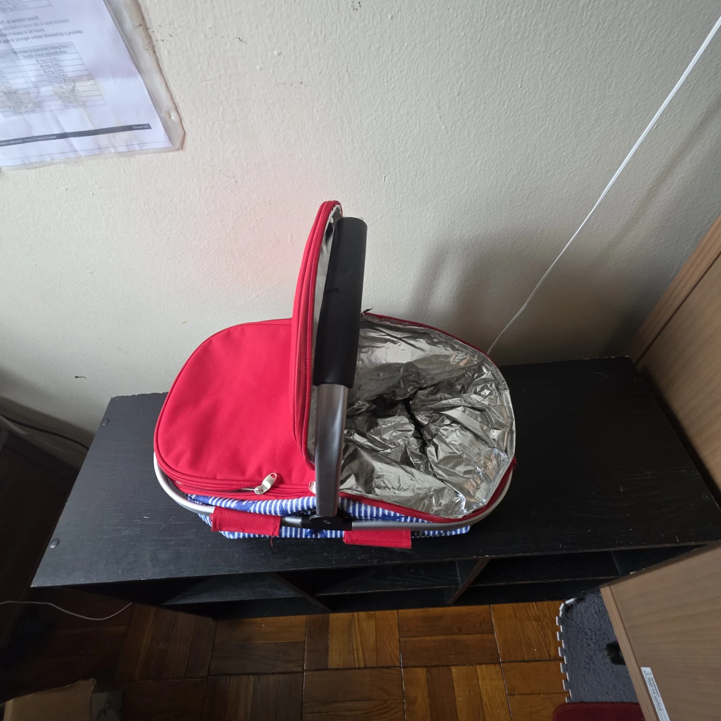 Insulated Picnic Cooler Basket - photo 3