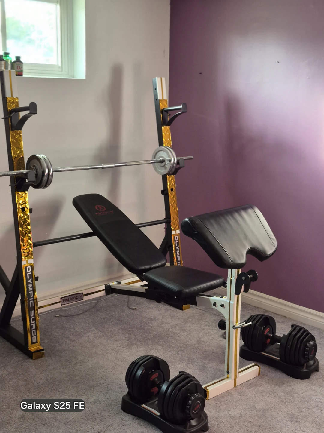 Marcy Olympic Surge Weight Bench and Rack