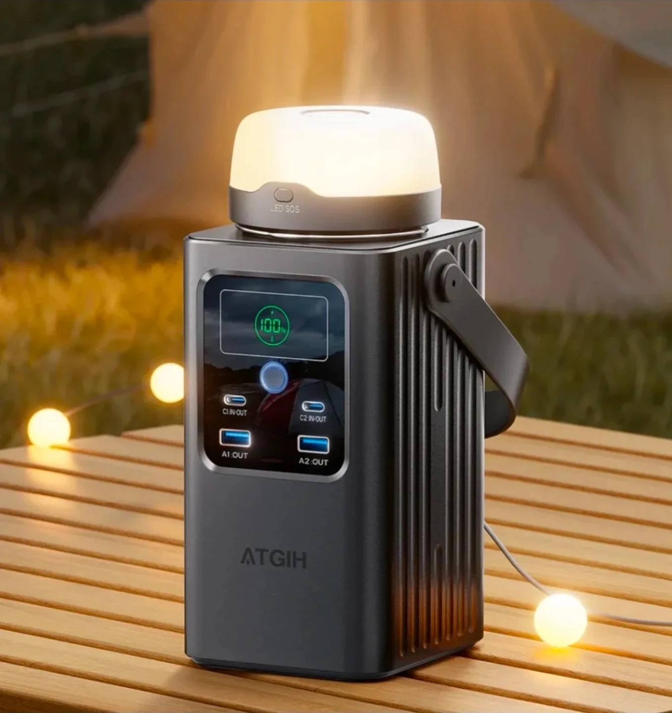 ATGIH Portable Power Station 198.4Wh 🏈
