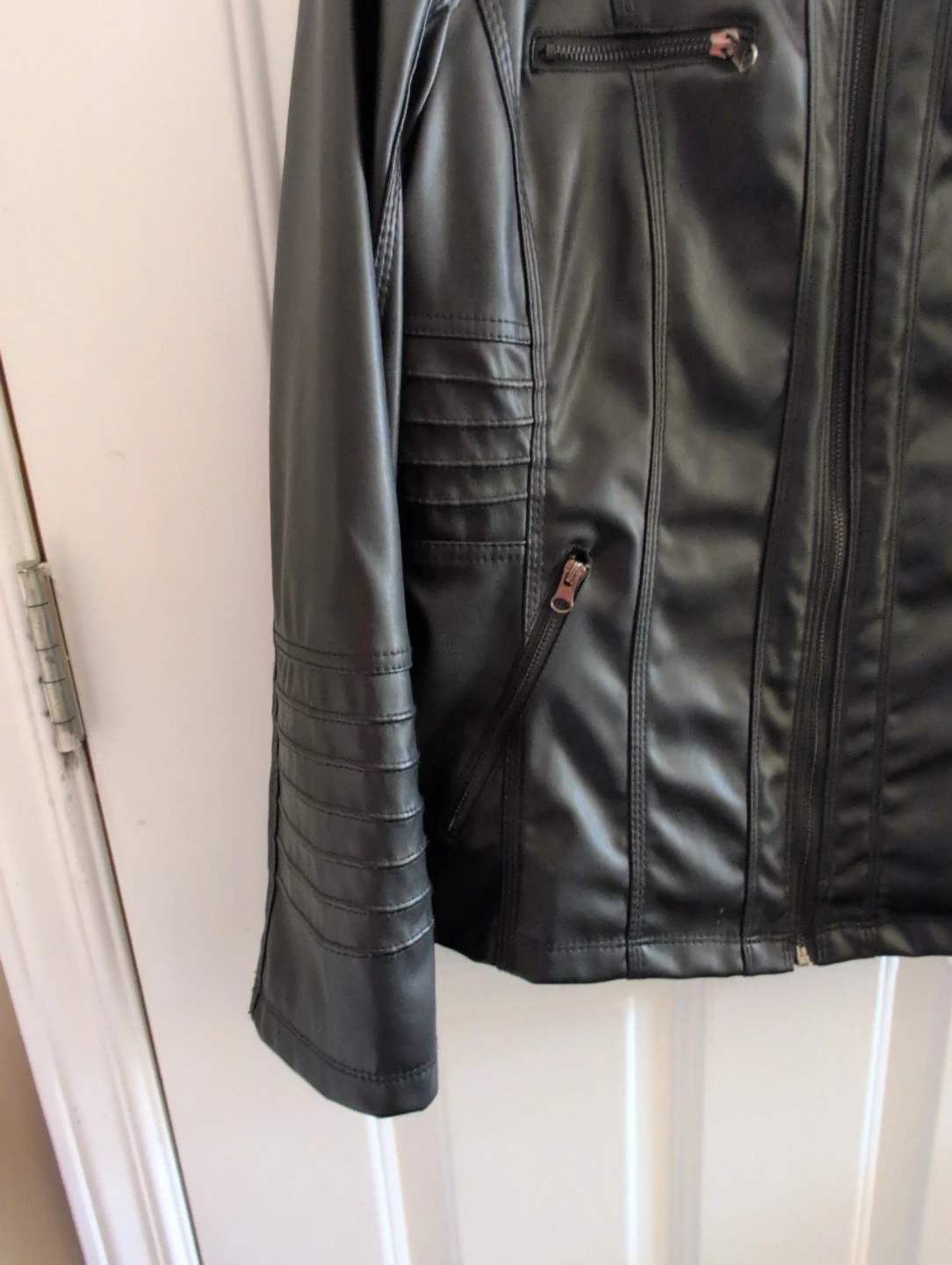 Newbestyle Black Faux Leather Jacket - photo 2