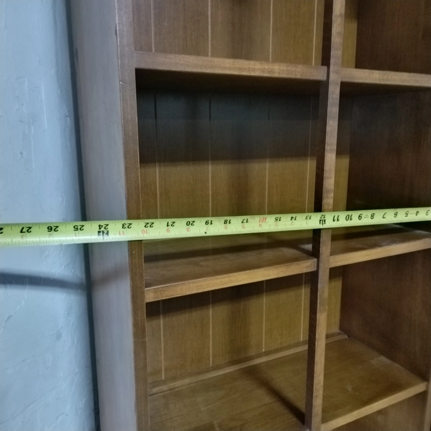 2 6 feet tall by 23 inch w solid wood - photo 2