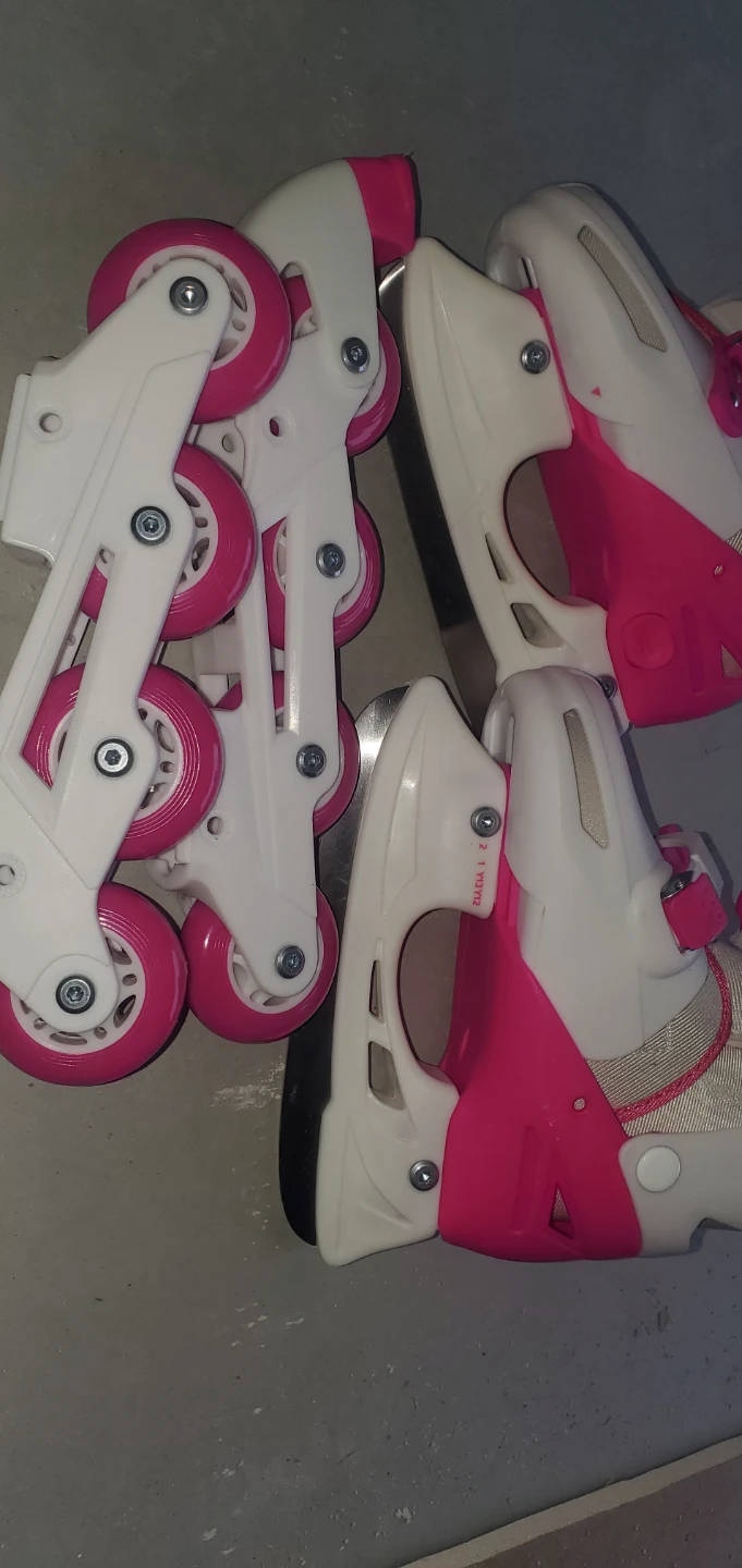 Rydell Youth 2-in-1 Convertible Ice Skates and Inline Skates - photo 3